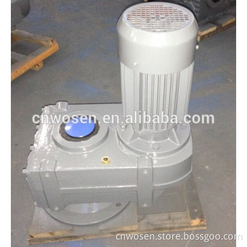F parallel shaft helical gear motor